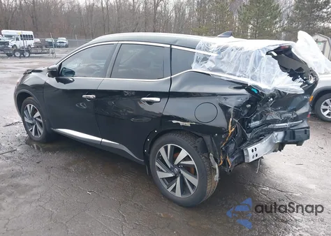 2018 Nissan Murano Platinum z USA, uszkodzony, nr VIN 5N1AZ2MH7JN128869